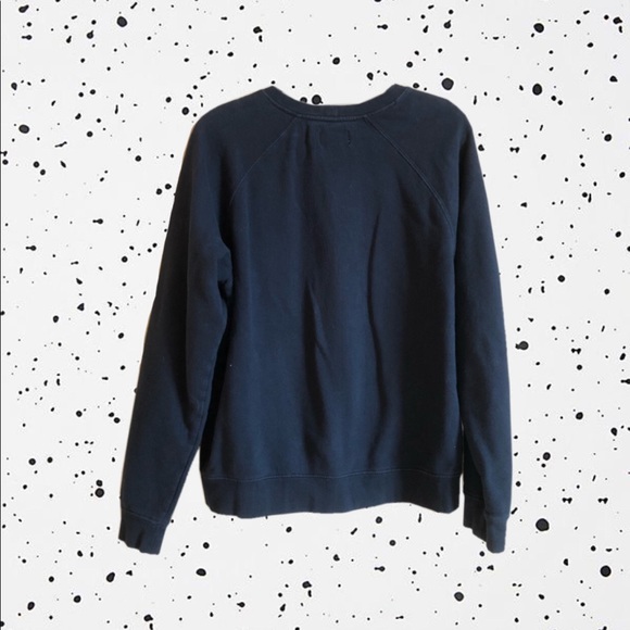 Obey embroidered navy blue sweatshirt - Picture 2 of 2